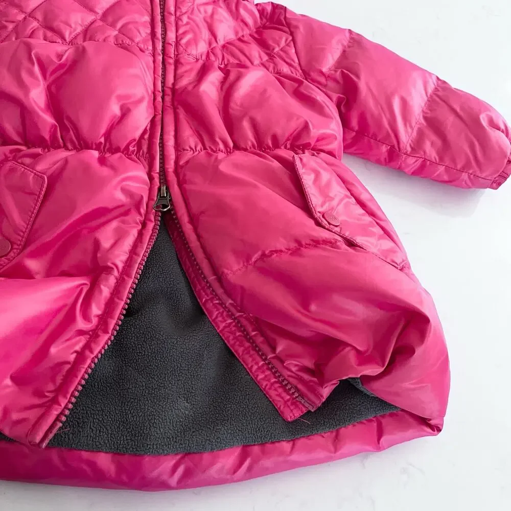 ADD toddler girls down puffer jacket 12 months